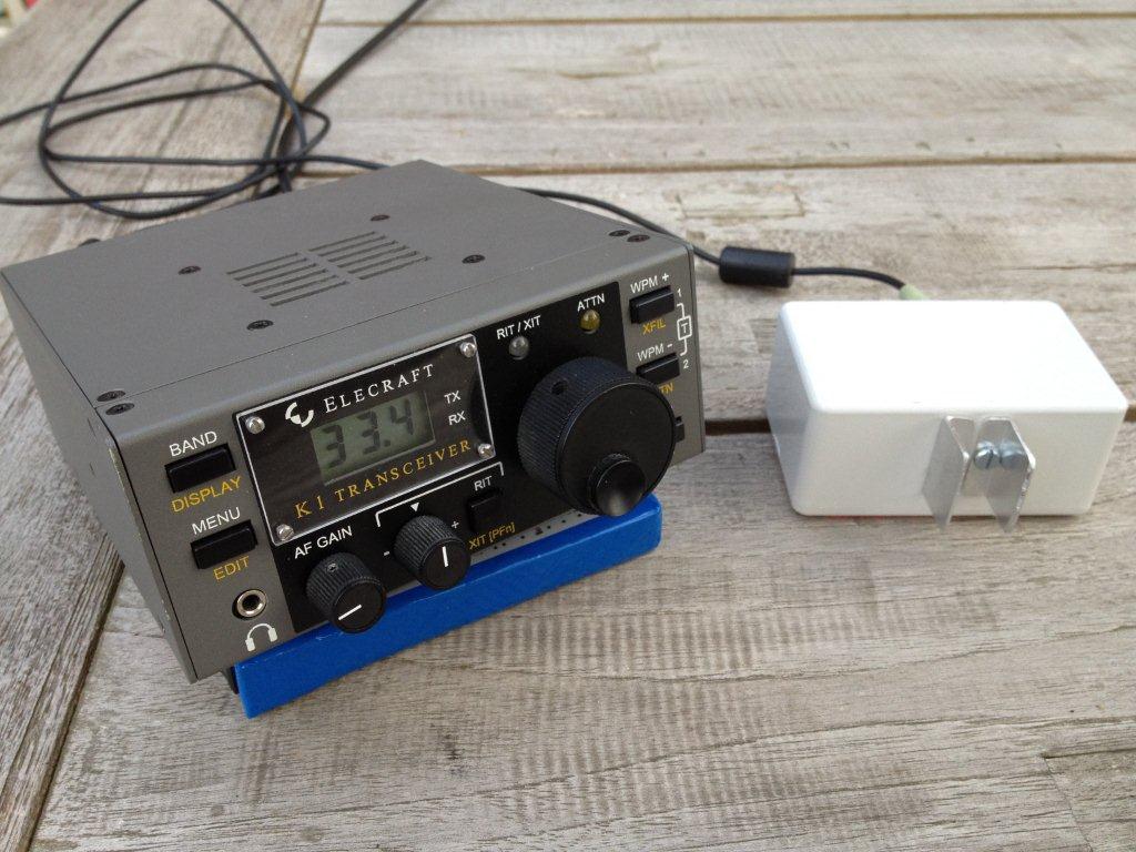 Wil PA3Q and his Elecraft K1