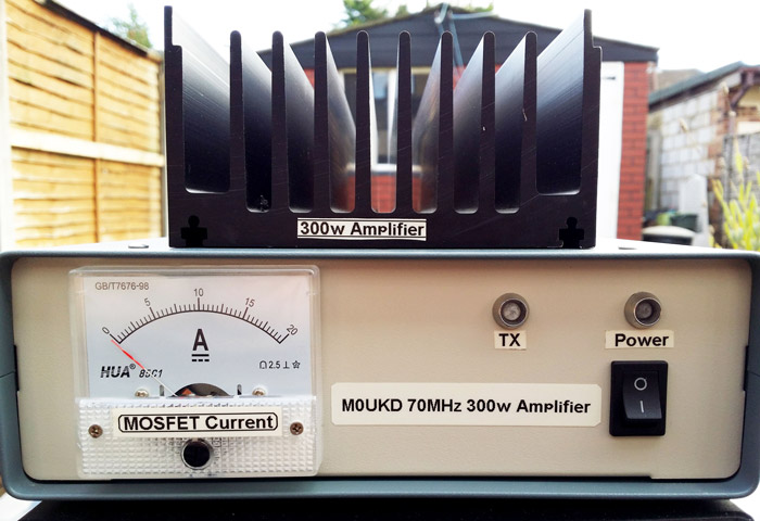 70MHz 300w MOSFET Linear Amplifier